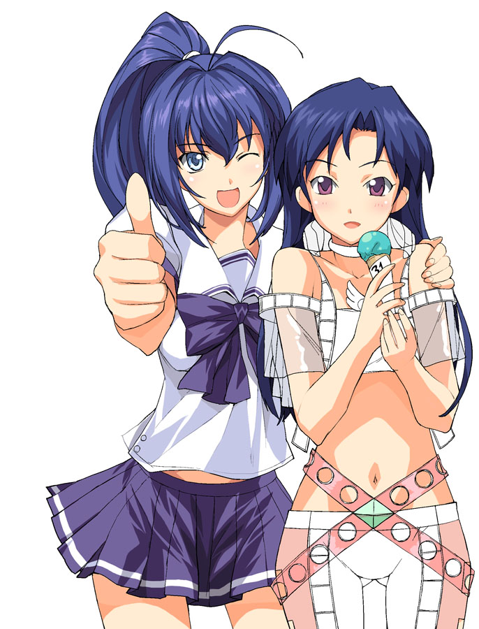 kisaragi chihaya and hayase mitsuki (idolmaster and 2 more) drawn by a1_(initial-g)
