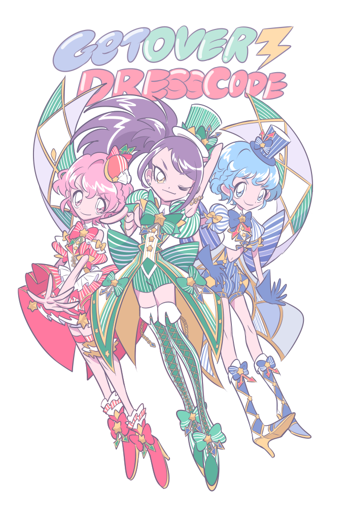 reona west, dorothy west, and toudou shion (pretty series and 1 more) drawn by invaderdarling