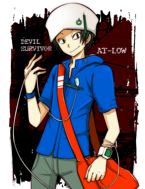 kihara atsurou (devil survivor and 1 more) drawn by k222
