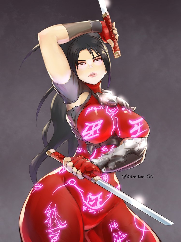 taki (soulcalibur and 1 more) drawn by yotastar