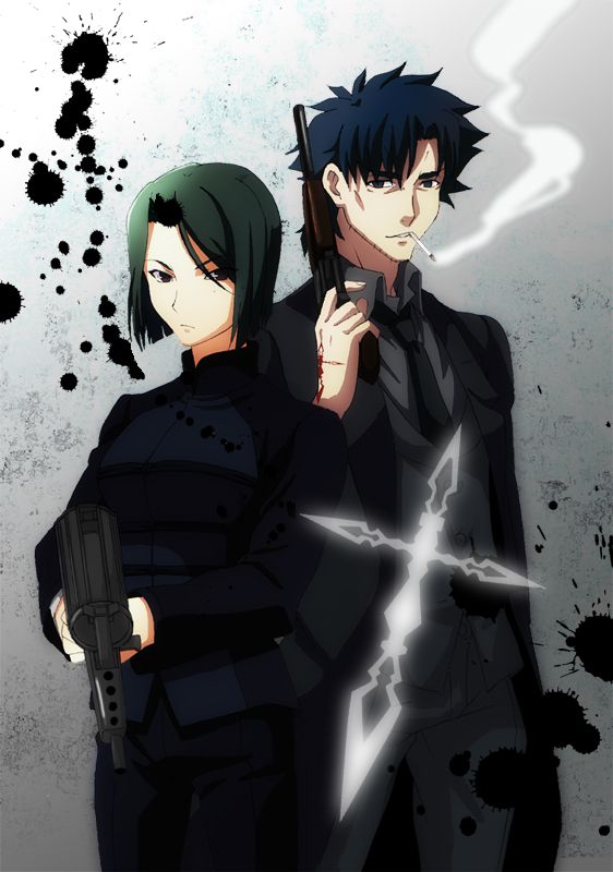 emiya kiritsugu and hisau maiya (fate and 1 more) drawn by hogehoge0710