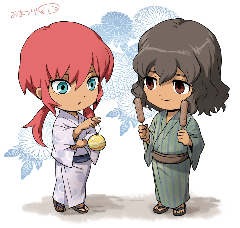 kirino ranmaru and shindou takuto (inazuma eleven and 1 more) drawn by mizuhara_aki