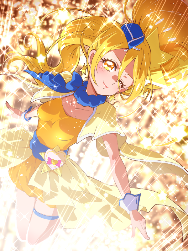 kagayaki homare and cure etoile (precure and 1 more) drawn by tj-type1