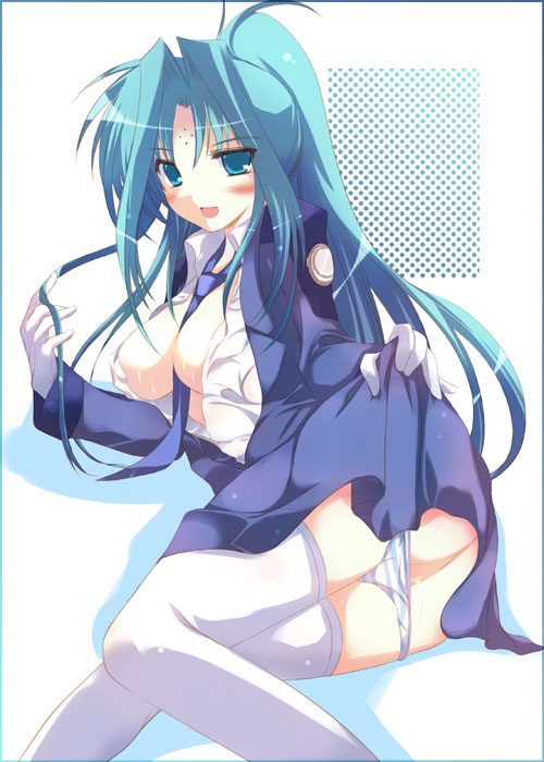 lindy harlaown (lyrical nanoha and 1 more) drawn by ibuki_pon