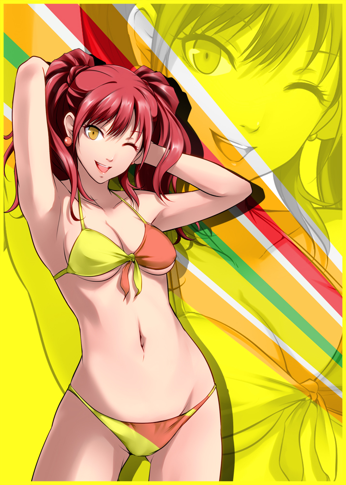 kujikawa rise (persona and 1 more) drawn by k2isu