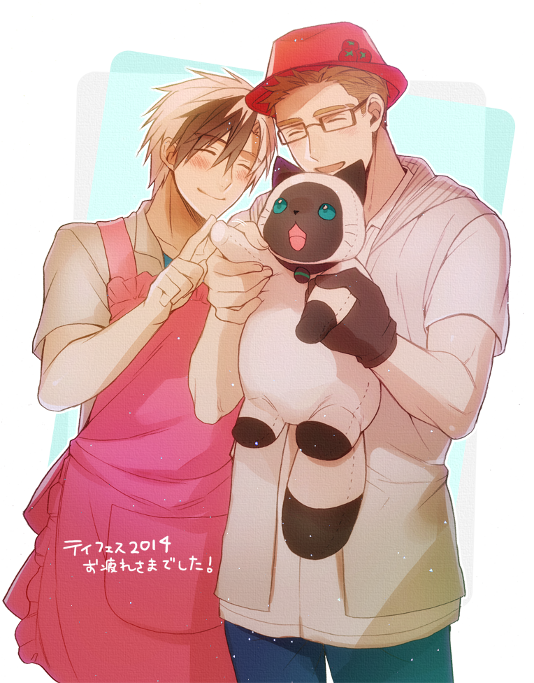 ludger will kresnik, julius will kresnik, and rollo (tales of and 2 more) drawn by kamiya_(mennu)