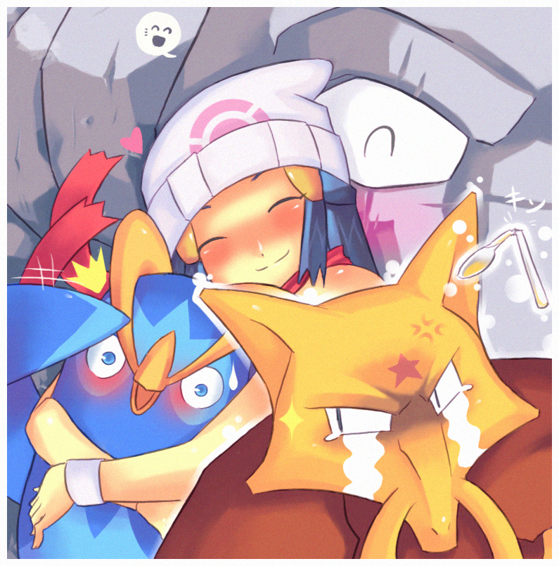 dawn, onix, kadabra, and prinplup (pokemon) drawn by beaugilliam