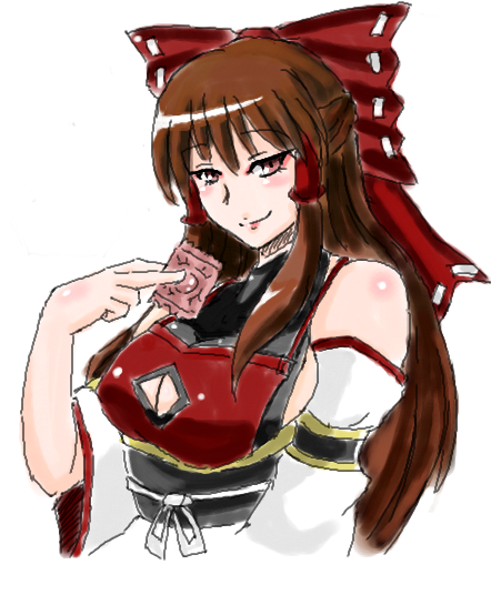 hakurei reimu and sendai hakurei no miko (original and 2 more) drawn by sekitaku