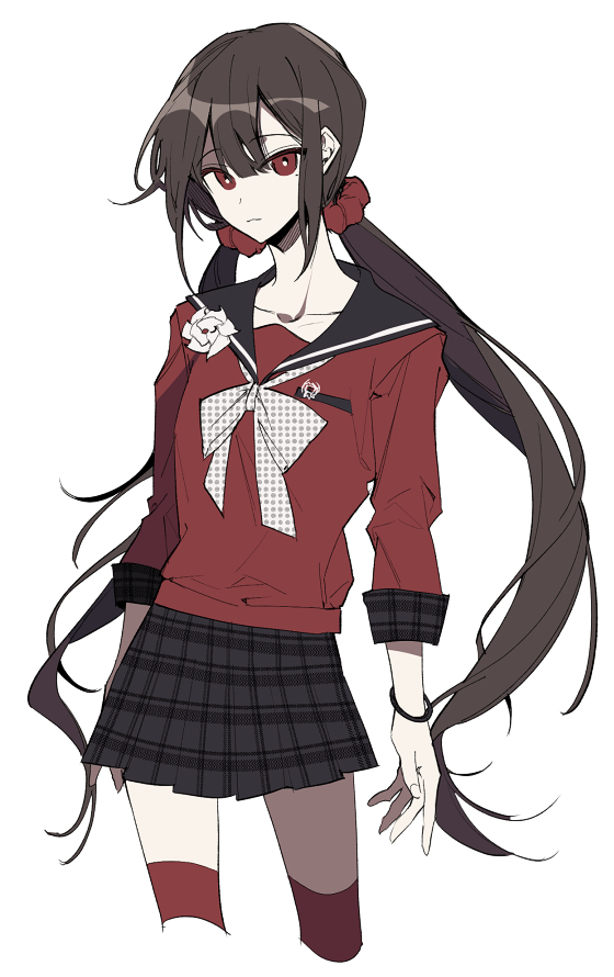 harukawa maki (danganronpa and 1 more) drawn by e_su_1