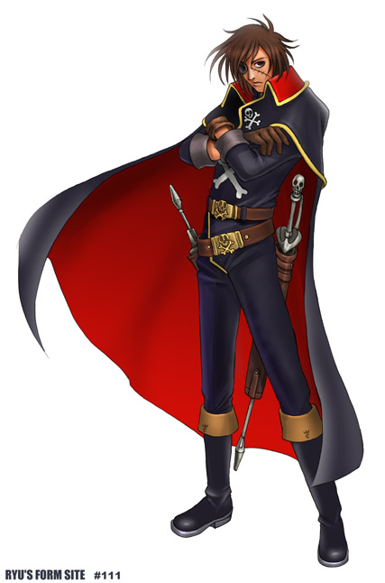 harlock (harlock saga) drawn by ryu_(ryu's_form_site)