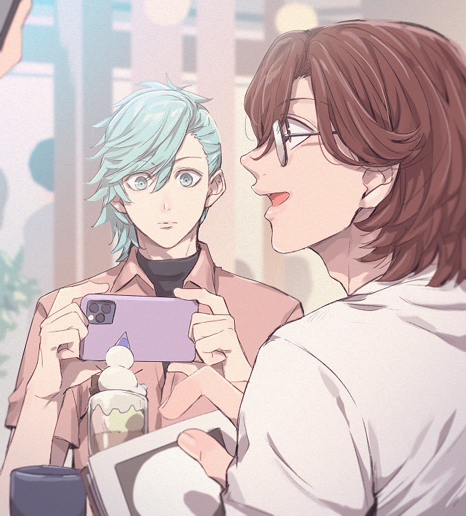mikaze ai and kotobuki reiji (uta no prince-sama) drawn by kashiyado