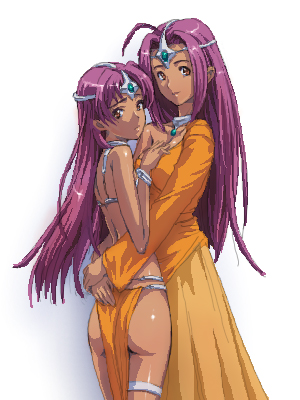 manya and minea (dragon quest and 1 more) drawn by matsudo_aya