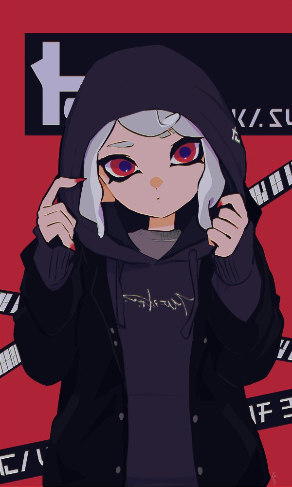 octoling player character and octoling girl (splatoon) drawn by imaikuy0