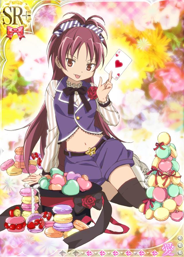 sakura kyoko (mahou shoujo madoka magica and 1 more)