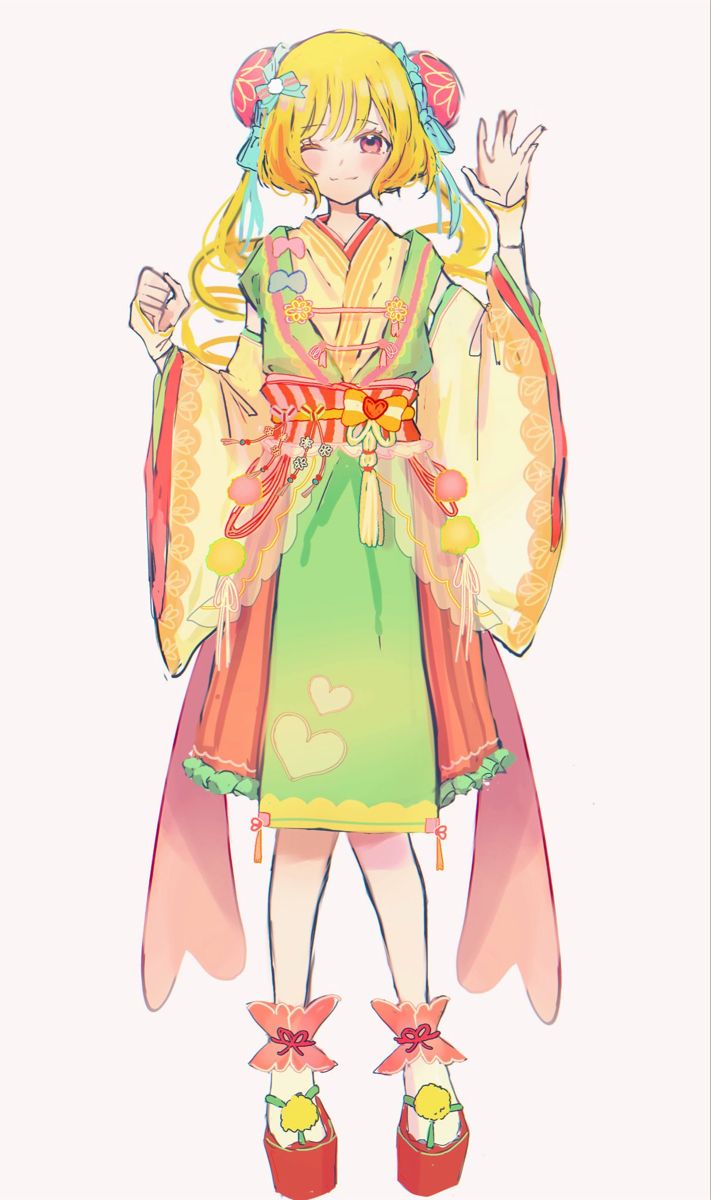 hanamichi ran and cure yum-yum (precure and 1 more) drawn by rurui_(jac7860)