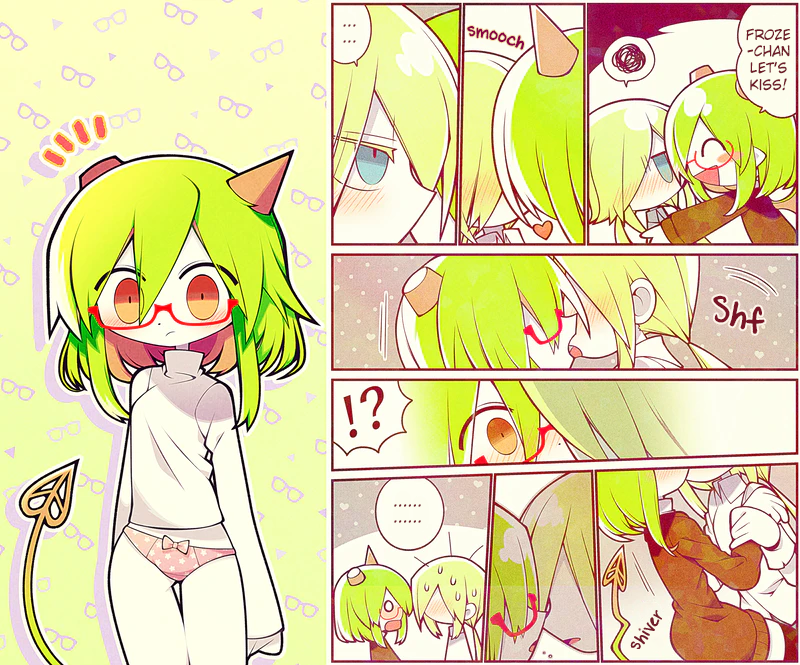 yosafire and froze (funamusea and 1 more) drawn by funamusea_(artist)