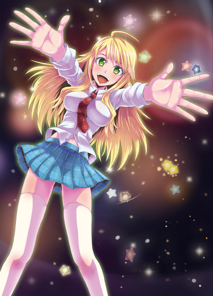 hoshii miki (idolmaster) drawn by dan_(orange_train)
