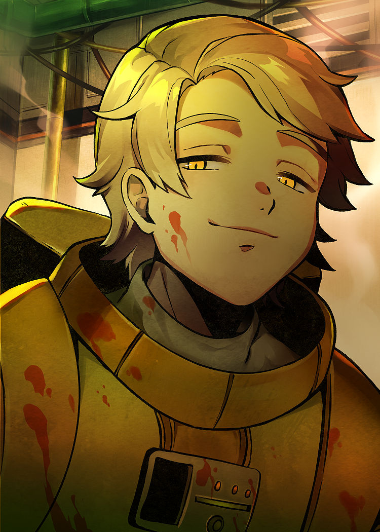 yellow and impostor (original and 1 more) drawn by numbers_(pigpenandpaper)
