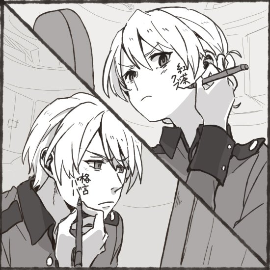 darjeeling (girls und panzer and 1 more) drawn by ree_(re-19)