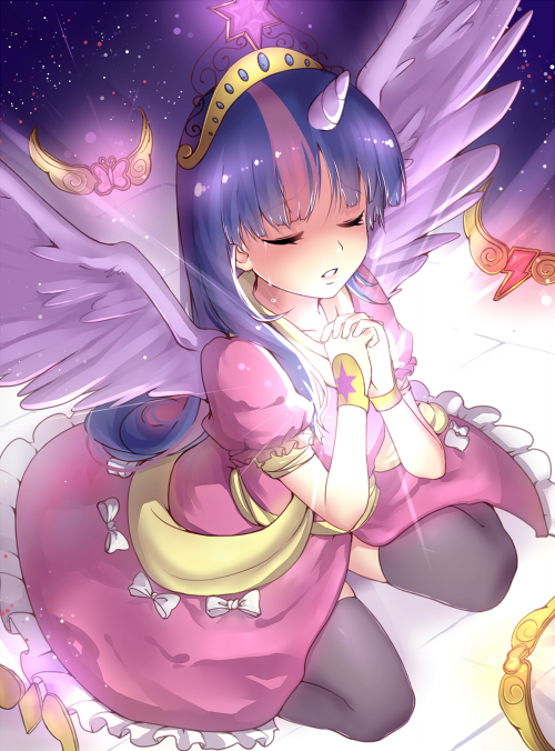 twilight sparkle (my little pony and 1 more) drawn by magister