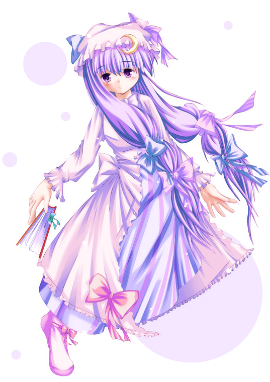 patchouli knowledge (touhou) drawn by moru_pomu_po