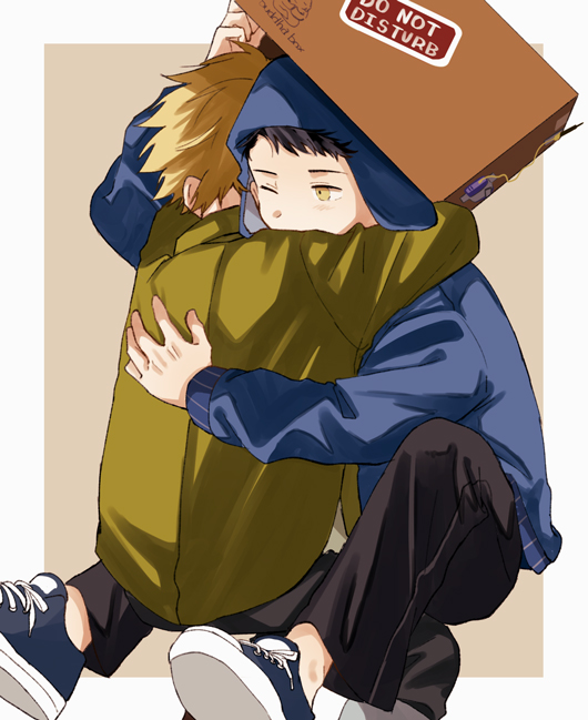 craig tucker and tweek tweak (south park) drawn by hara1