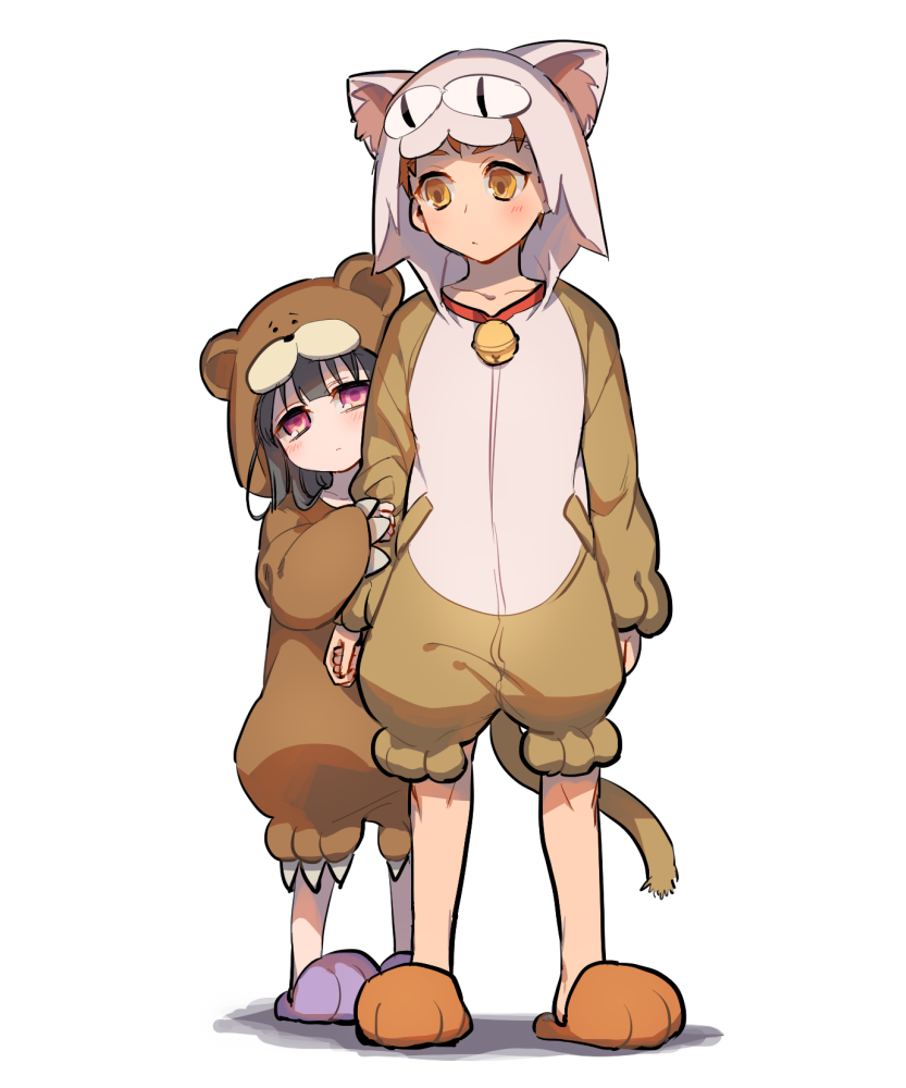 emiya shirou, miyu edelfelt, and neco-arc (fate and 1 more) drawn by otama_(atama_ohanabatake)