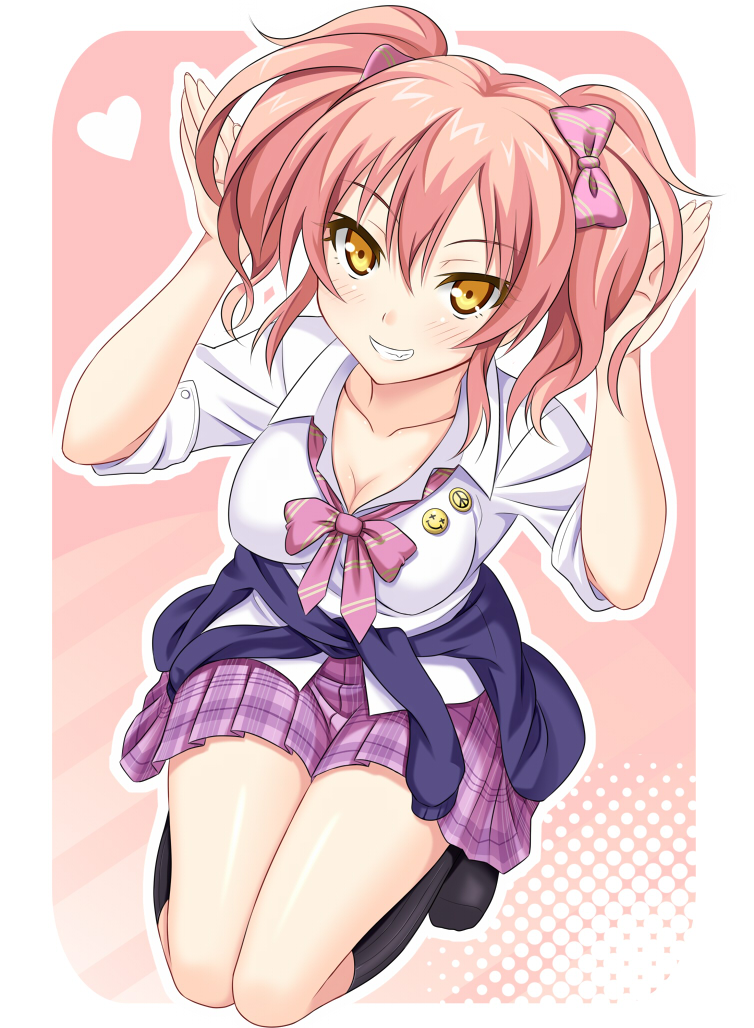 jougasaki mika (idolmaster and 1 more) drawn by violetshit