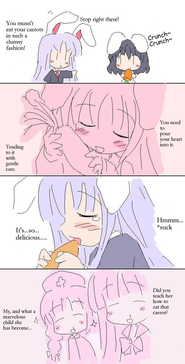 reisen udongein inaba, houraisan kaguya, inaba tewi, and yagokoro eirin (touhou) drawn by geetsu