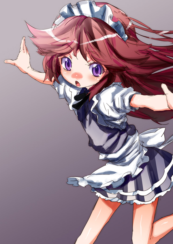 izayoi sakuya and hong meiling (touhou) drawn by yohane