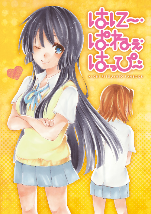 akiyama mio and tainaka ritsu (k-on!) drawn by sayu11