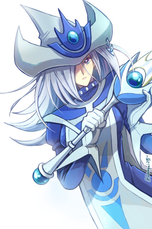 silent magician (yu-gi-oh!) drawn by haku_yui_(shirayui255)