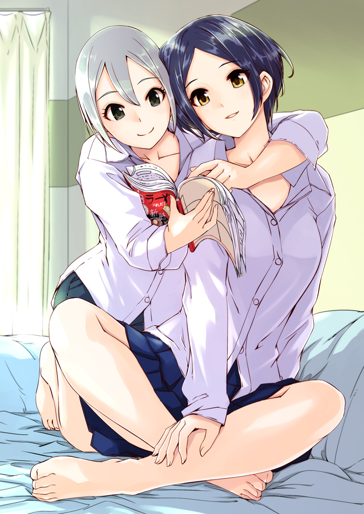 hayami kanade and shiomi syuko (idolmaster and 1 more) drawn by gustav_(telomere_na)