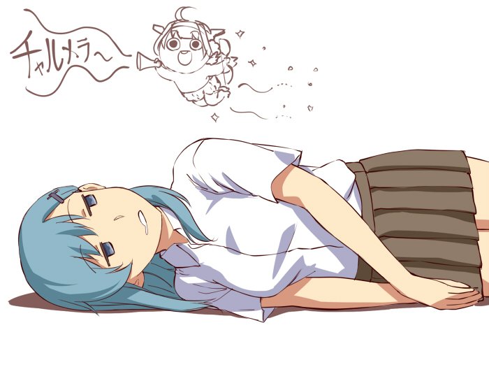 kongou and suzuya (kantai collection) drawn by ishii_hisao