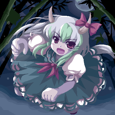 kamishirasawa keine and ex-keine (touhou) drawn by fukaiton