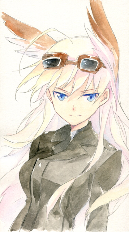 hanna-justina marseille (world witches series and 1 more) drawn by agahari