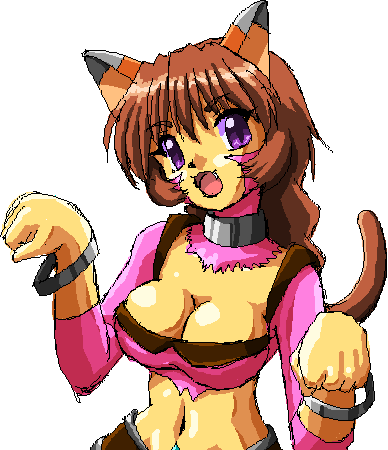 tabby (.hack// and 2 more) drawn by dragon_(artist)