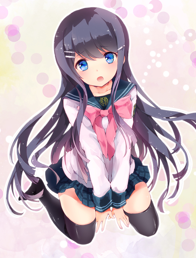 maizono sayaka (danganronpa and 1 more) drawn by koshika_rina