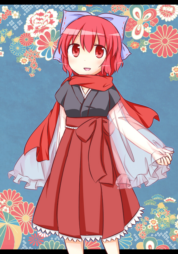 sekibanki and motoori kosuzu (touhou) drawn by puchimirin