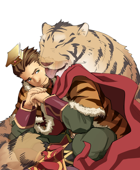 sun quan (sangokushi puzzle taisen) drawn by itto_(mentaiko)