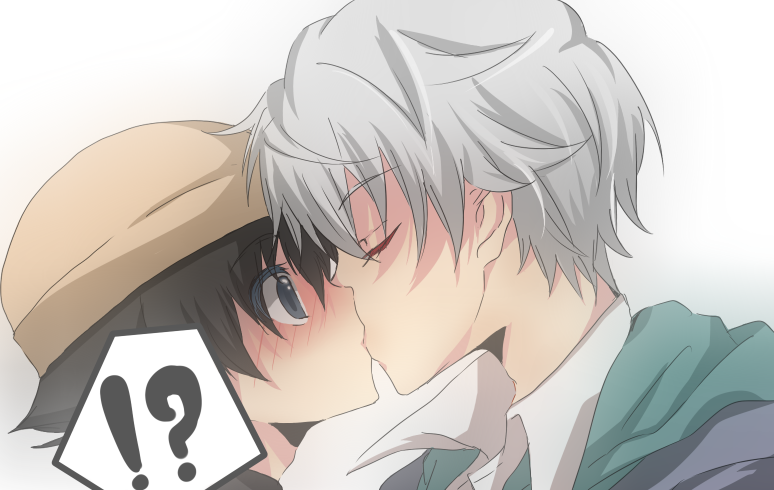 amano yukiteru and akise aru (mirai nikki) drawn by nonomichi11m