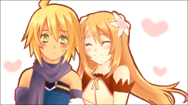 marta lualdi and emil castagnier (tales of and 2 more) drawn by kai_aki
