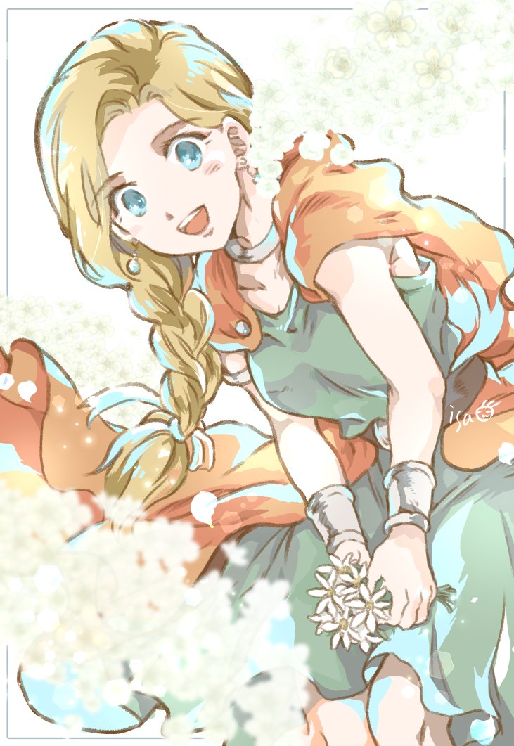 bianca (dragon quest and 1 more) drawn by isa_(chiyo-s)