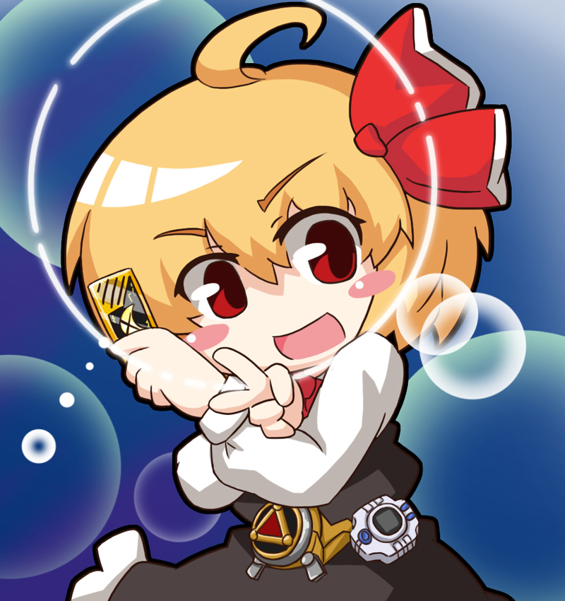 rumia and garo (touhou and 4 more) drawn by mesou-san