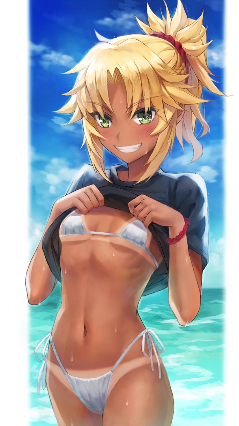 mordred (fate and 2 more) drawn by tonee