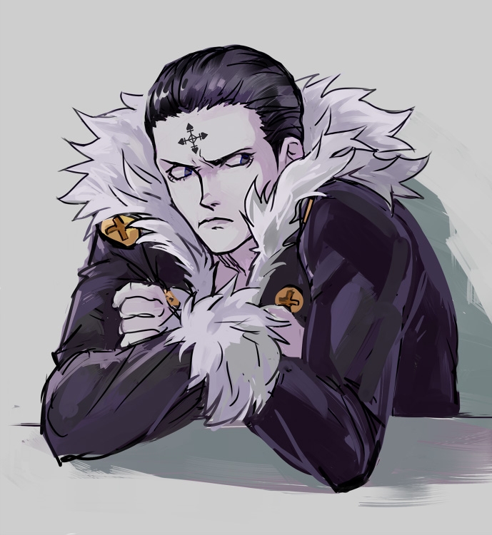 chrollo lucilfer (hunter x hunter) drawn by vasiliy-plumber