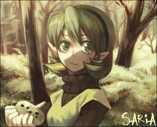 saria (the legend of zelda and 1 more) drawn by tem_(artist)