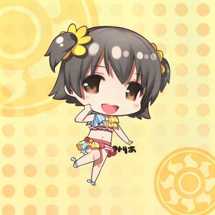 akagi miria (idolmaster and 1 more) drawn by ooji