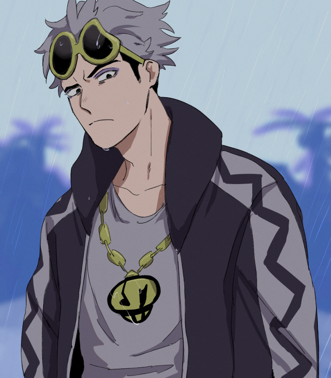 guzma (pokemon and 1 more) drawn by panco500