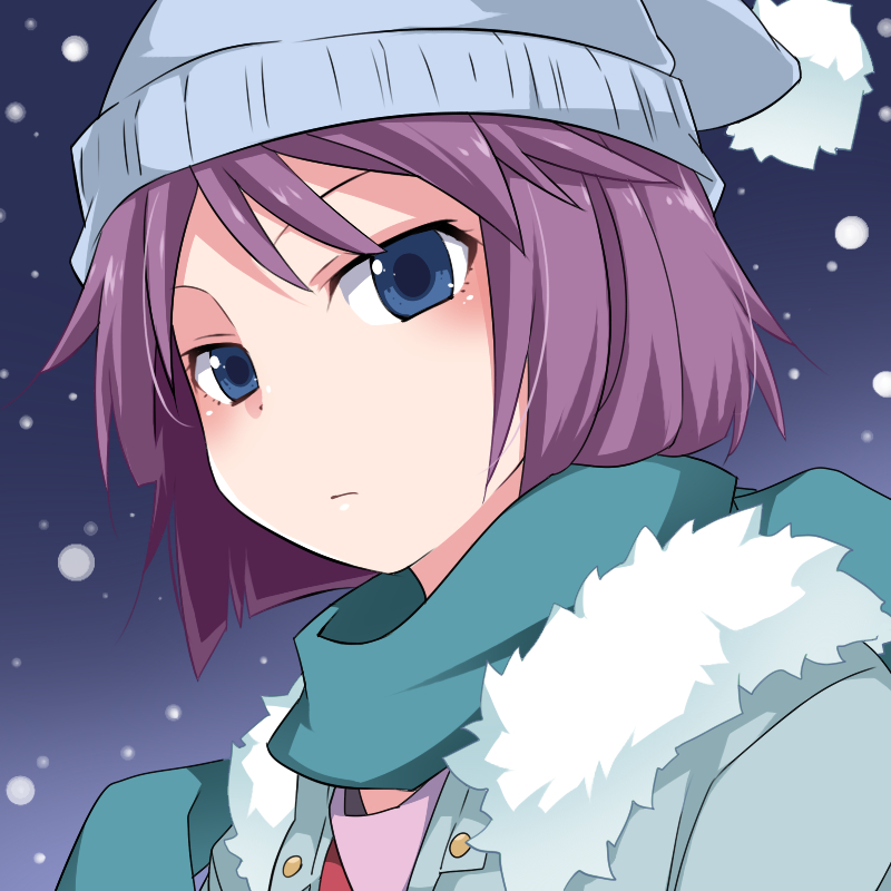 senjougahara hitagi (monogatari and 1 more) drawn by hammer_(sunset_beach)